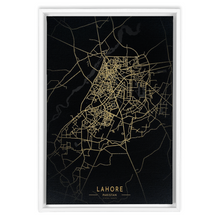 Load image into Gallery viewer, Golden Lahore Map