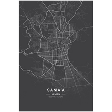 Load image into Gallery viewer, Sana'a Map