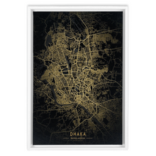 Load image into Gallery viewer, Golden Dhaka Map