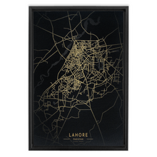 Load image into Gallery viewer, Golden Lahore Map