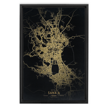 Load image into Gallery viewer, Golden Sana'a Map
