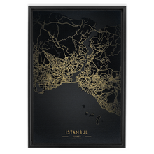 Load image into Gallery viewer, Golden Istanbul Map