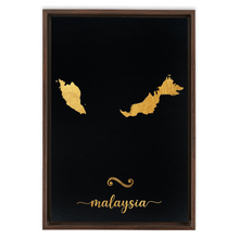 Load image into Gallery viewer, Gold Malaysia Map