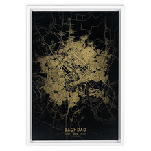 Load image into Gallery viewer, Golden Baghdad Map