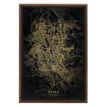 Load image into Gallery viewer, Golden Dhaka Map