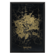 Load image into Gallery viewer, Golden Baghdad Map