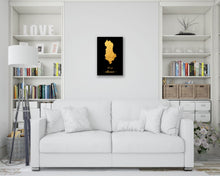 Load image into Gallery viewer, Gold Albania Map