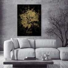 Load image into Gallery viewer, Golden Baghdad Map