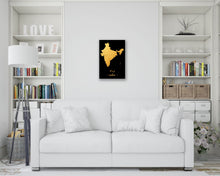 Load image into Gallery viewer, Gold India Map
