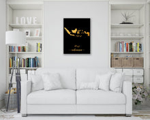 Load image into Gallery viewer, Gold Indonesia Map