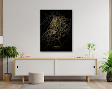 Load image into Gallery viewer, Golden Lahore Map