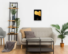 Load image into Gallery viewer, Gold Libya Map