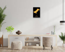 Load image into Gallery viewer, Gold Pakistan Map