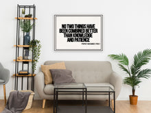 Load image into Gallery viewer, Knowledge & Patience