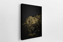 Load image into Gallery viewer, Golden Casablanca Map
