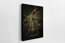 Load image into Gallery viewer, Golden Damascus Map