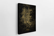 Load image into Gallery viewer, Golden Dhaka Map