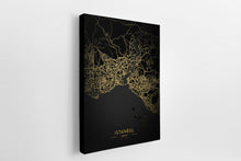 Load image into Gallery viewer, Golden Istanbul Map