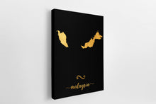 Load image into Gallery viewer, Gold Malaysia Map
