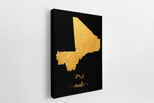Load image into Gallery viewer, Gold Mali Map