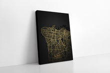 Load image into Gallery viewer, Golden Beirut Map
