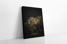 Load image into Gallery viewer, Golden Casablanca Map