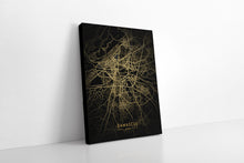 Load image into Gallery viewer, Golden Damascus Map