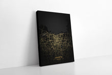 Load image into Gallery viewer, Golden Jakarta Map