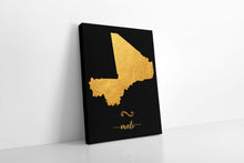 Load image into Gallery viewer, Gold Mali Map