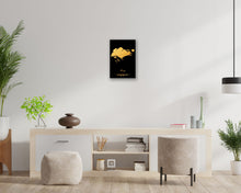 Load image into Gallery viewer, Gold Singapore Map