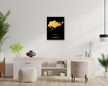Load image into Gallery viewer, Gold Singapore Map