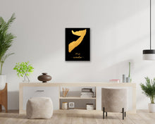 Load image into Gallery viewer, Gold Somalia Map
