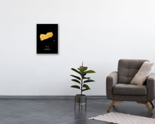 Load image into Gallery viewer, Gold Yemen Map