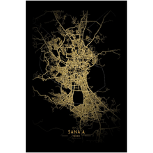 Load image into Gallery viewer, Golden Sana'a Map