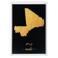 Load image into Gallery viewer, Gold Mali Map