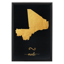 Load image into Gallery viewer, Gold Mali Map