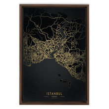 Load image into Gallery viewer, Golden Istanbul Map
