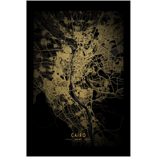 Load image into Gallery viewer, Golden Cairo Map