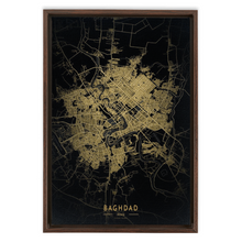 Load image into Gallery viewer, Golden Baghdad Map