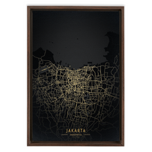 Load image into Gallery viewer, Golden Jakarta Map