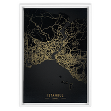 Load image into Gallery viewer, Golden Istanbul Map