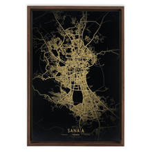 Load image into Gallery viewer, Golden Sana'a Map