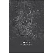 Load image into Gallery viewer, Dhaka Map
