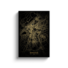 Load image into Gallery viewer, Golden Damascus Map