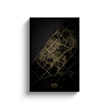Load image into Gallery viewer, Golden Gaza Map