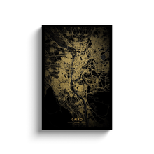 Load image into Gallery viewer, Golden Cairo Map