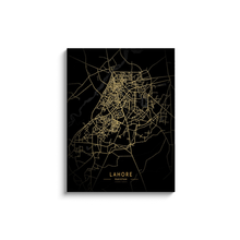 Load image into Gallery viewer, Golden Lahore Map