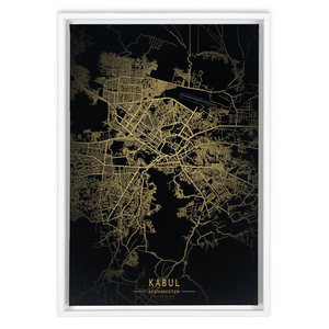 Golden Kabul Map