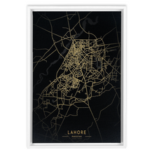 Load image into Gallery viewer, Golden Lahore Map
