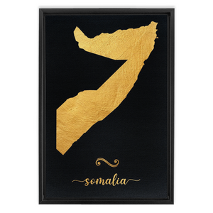 Gold Somalia Map